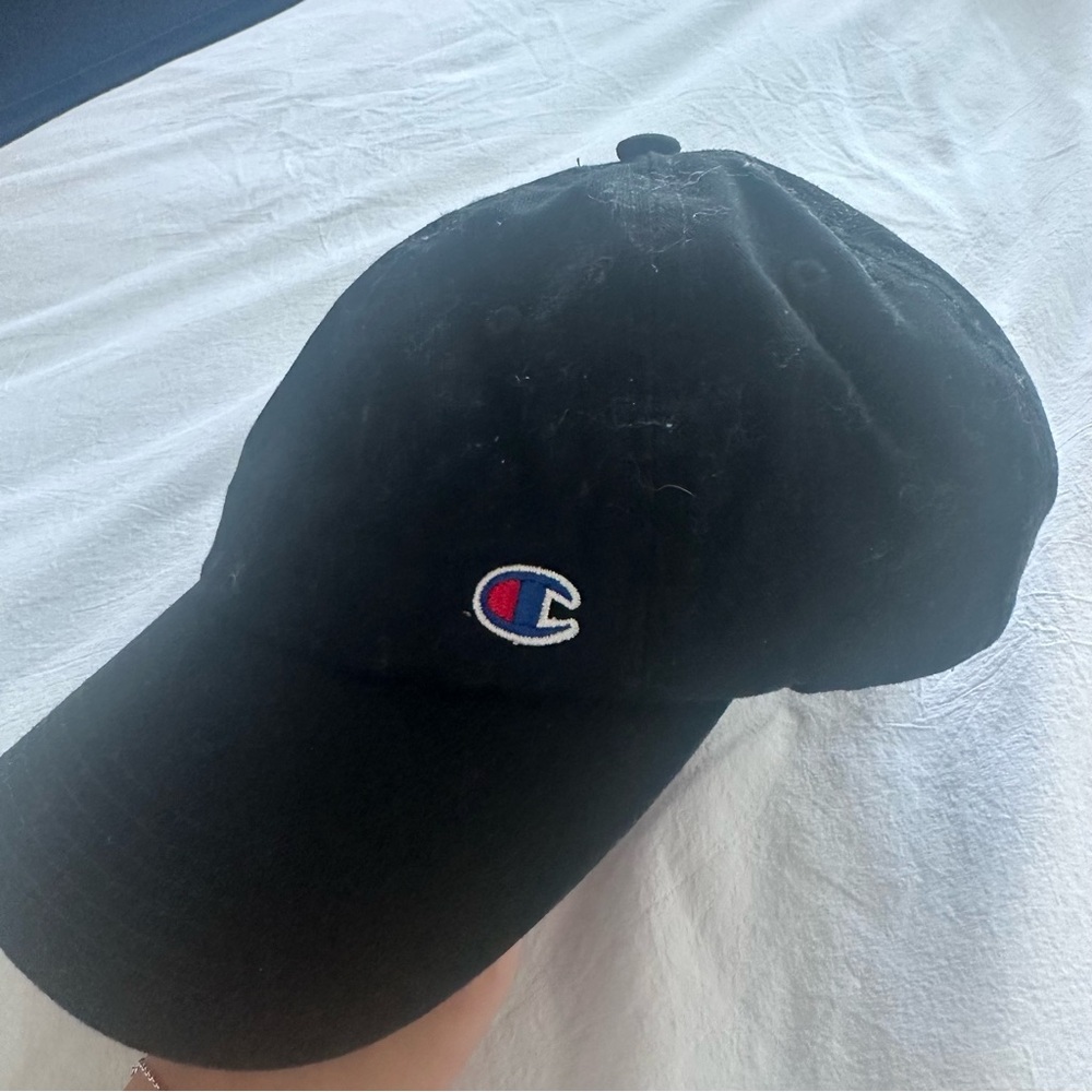 Champion Black Baseball Cap